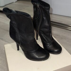All saints Elegant Black Women's Ankle Boots